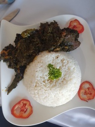 [Plats] Sauce Feuille, Riz